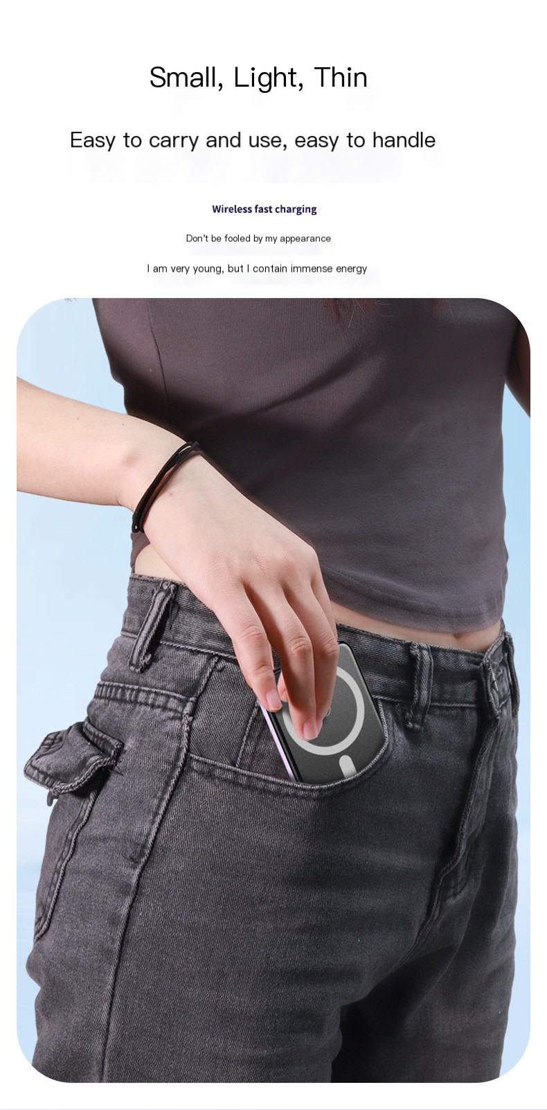 Magnetic Power Bank Image 2