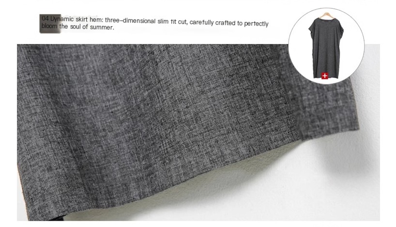 Cotton-Linen Dress Image 7