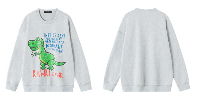 Dinosaur Sweater Close Up