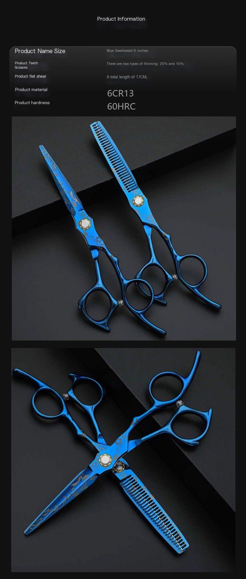 Hair Scissors Detail