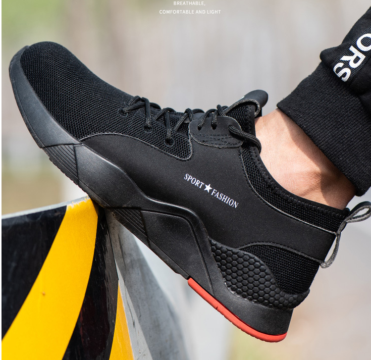 Protective and comfortable safety shoes