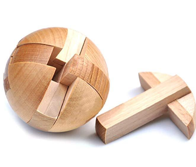 Wooden Adult Puzzle Toy Image 1