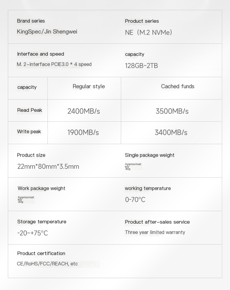 KingSpec NVMe SSD Image 2