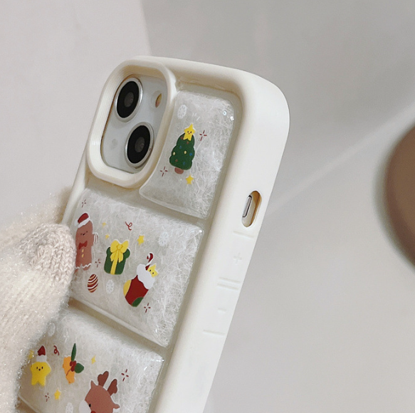 Gingerbread Man Phone Case - Side View