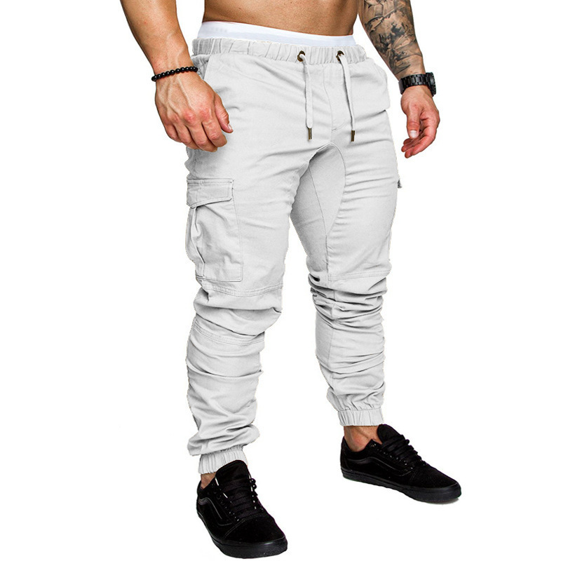 Jogger Pants in Light Grey