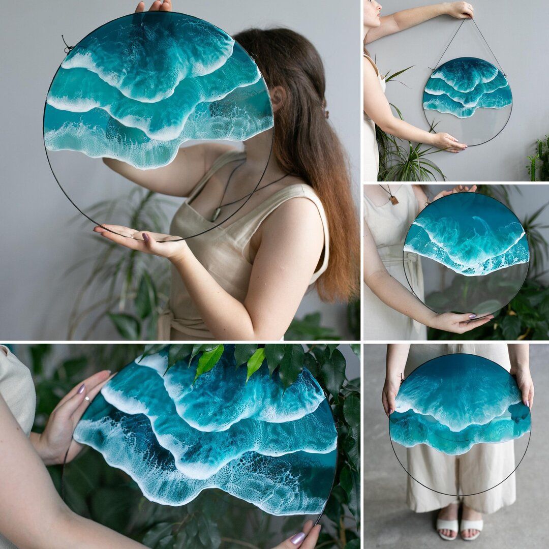 Ocean Wave Pendant 3