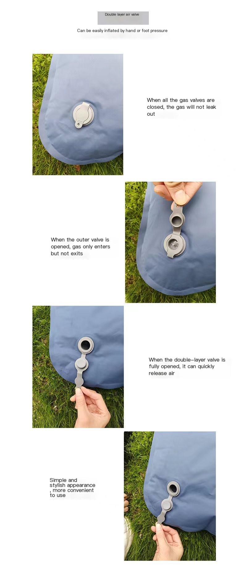 Camping Mattress Navy