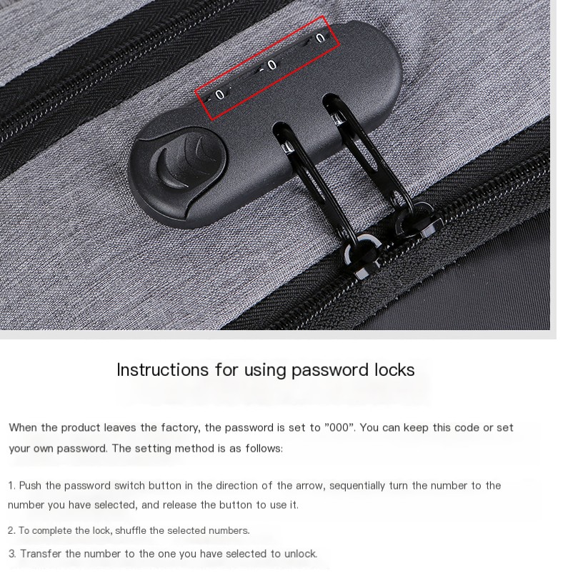 Functional Design of Mochila Executiva Reforçada