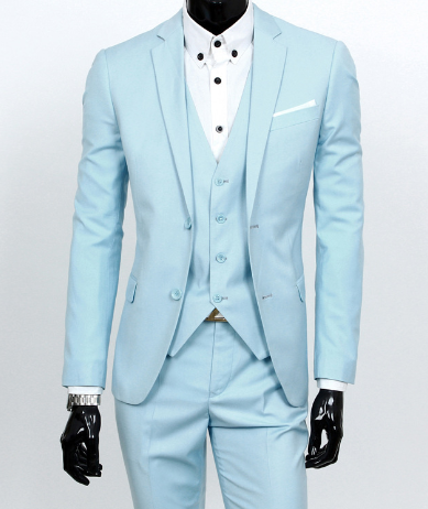 Men's Business Casual Suit Image 2