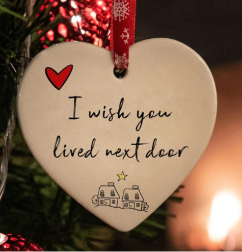Ceramic Heart Pendant Image 1