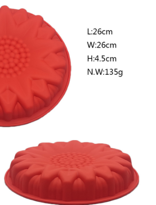 Silicone Flower Cake Mould