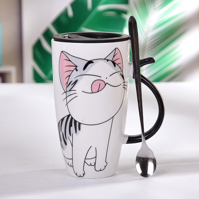 Cute Cat Mug Image 3