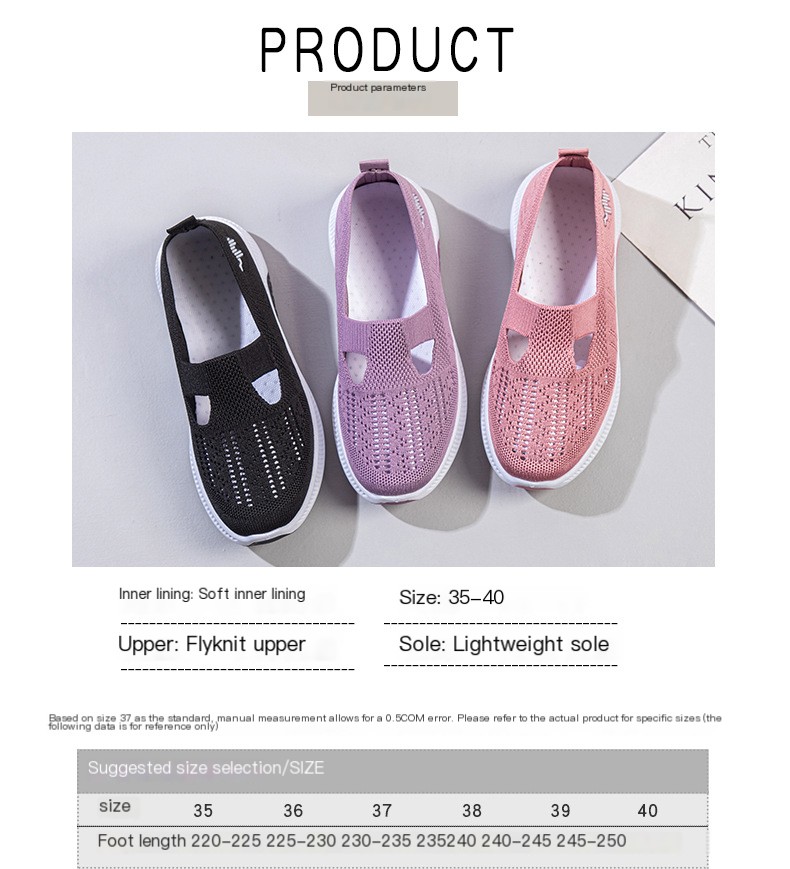 Flyknit Breathable Women's Shoes