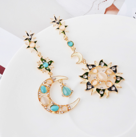 Asymmetrical Earrings Image 2