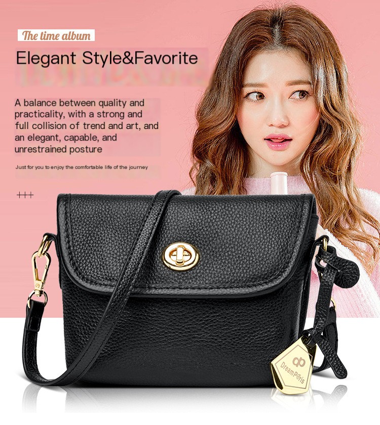 Genuine Leather Shoulder Bag
