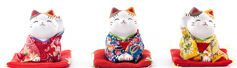 Fortune Cat Figurine