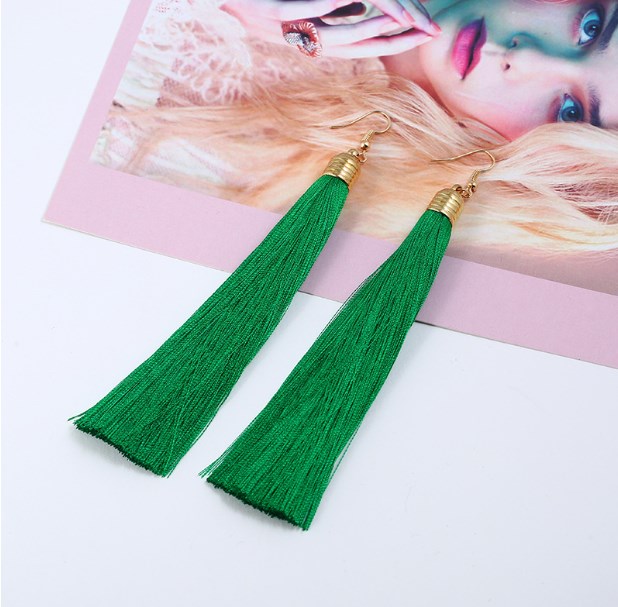 Tassel Earrings in different colors