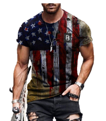 Independence Day T-shirt Blue