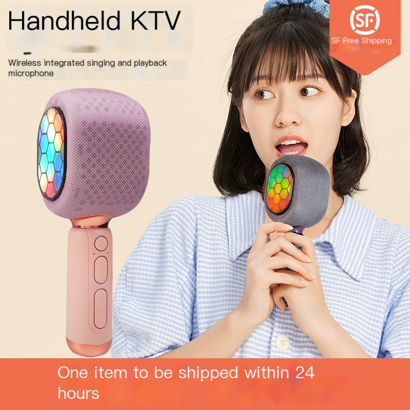 Bluetooth Wireless Microphone in use