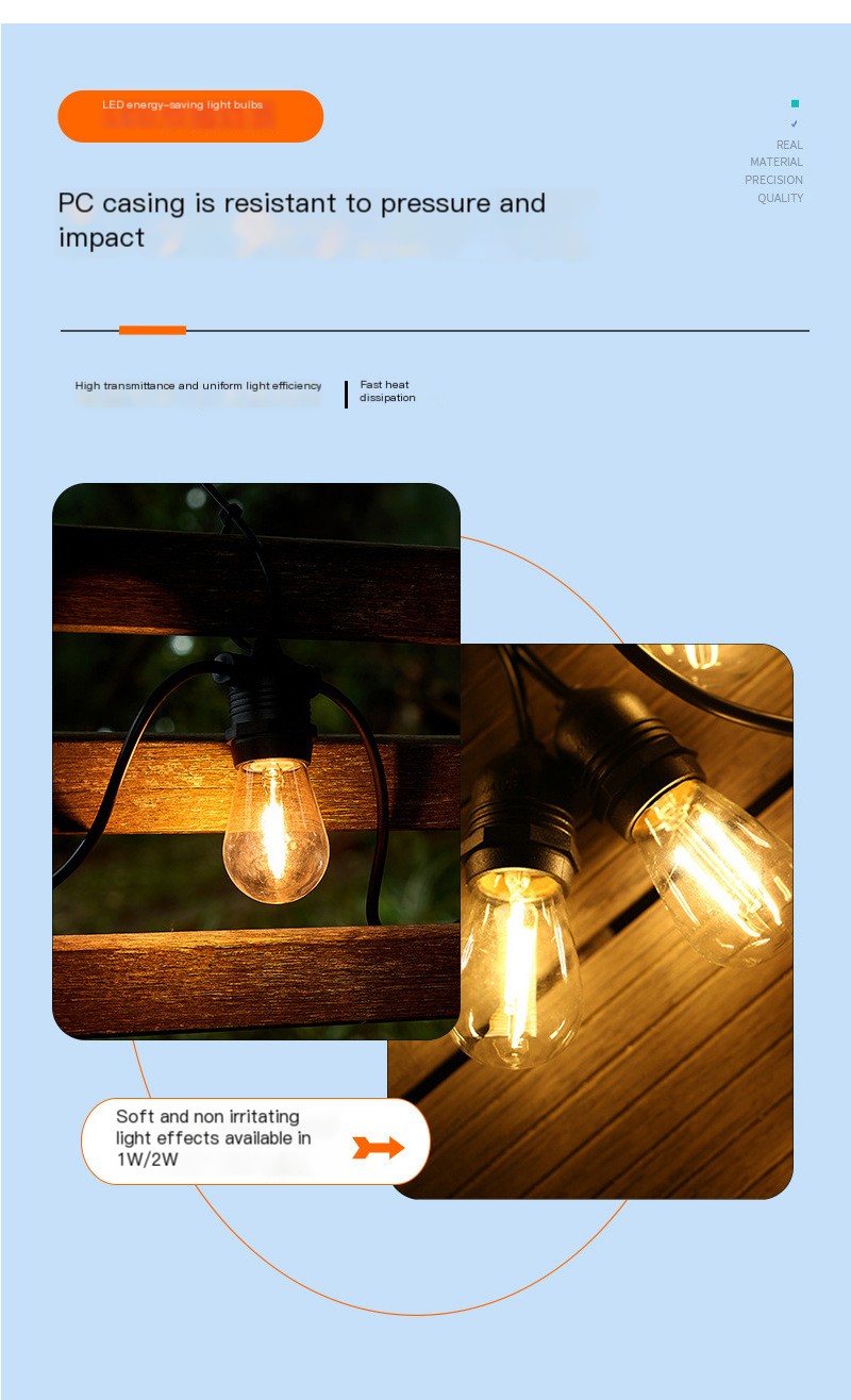 Ecomixes Solar Festoon Light