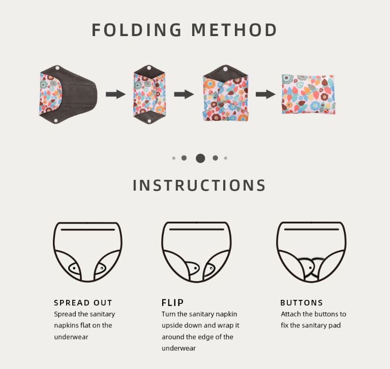 Bamboo Charcoal Sanitary Napkin 5