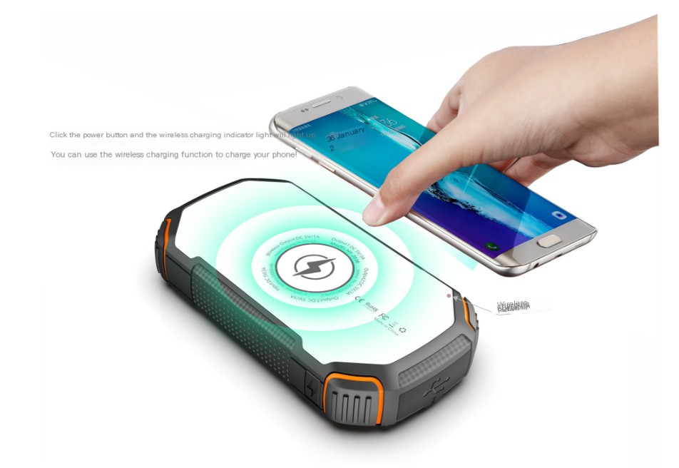 Power Bank in Use