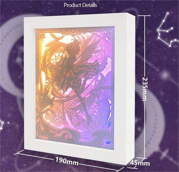 Creative Shadow Paper Carving Lamp