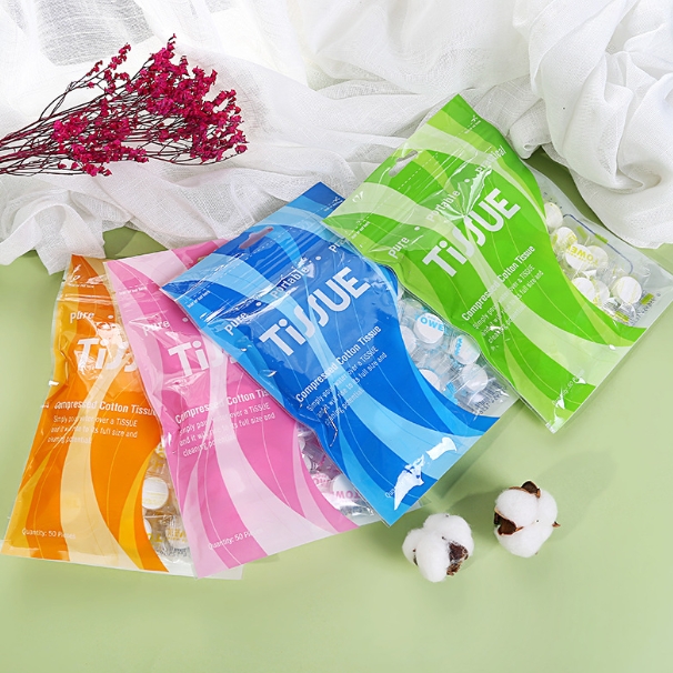 Compressed towel disposable face towel portable facial cleansing towel