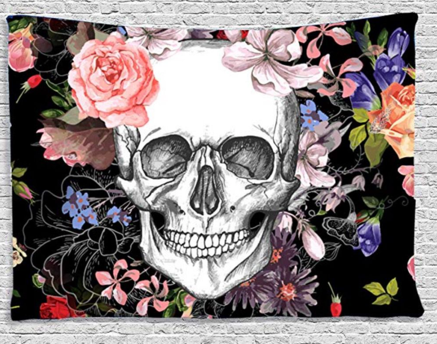 Skull Tapestry Image 1