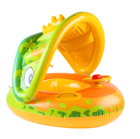 Summer Horn Boat Baby Swimming Ring Design 5