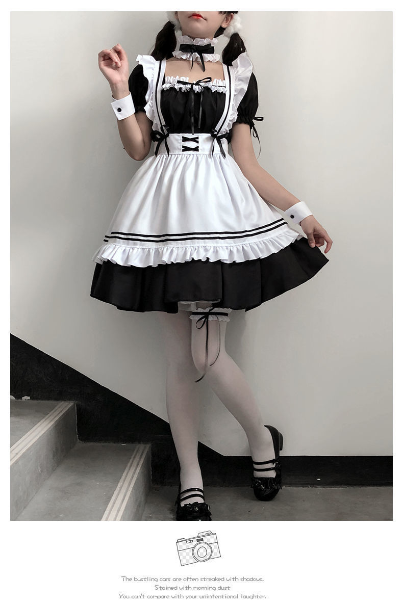 Maid Dress in Action