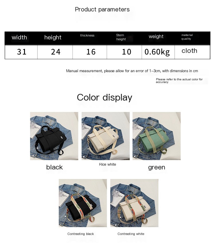 Canvas Tote Bag Image 1