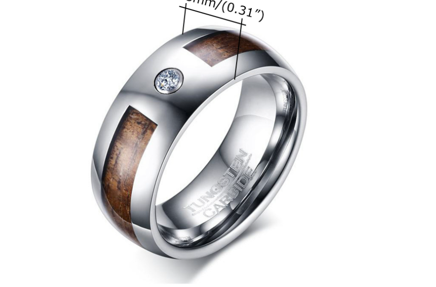 Men's Tungsten Ring Image 1