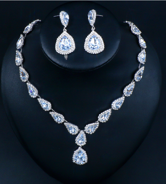 Bridal Jewelry Set Gold