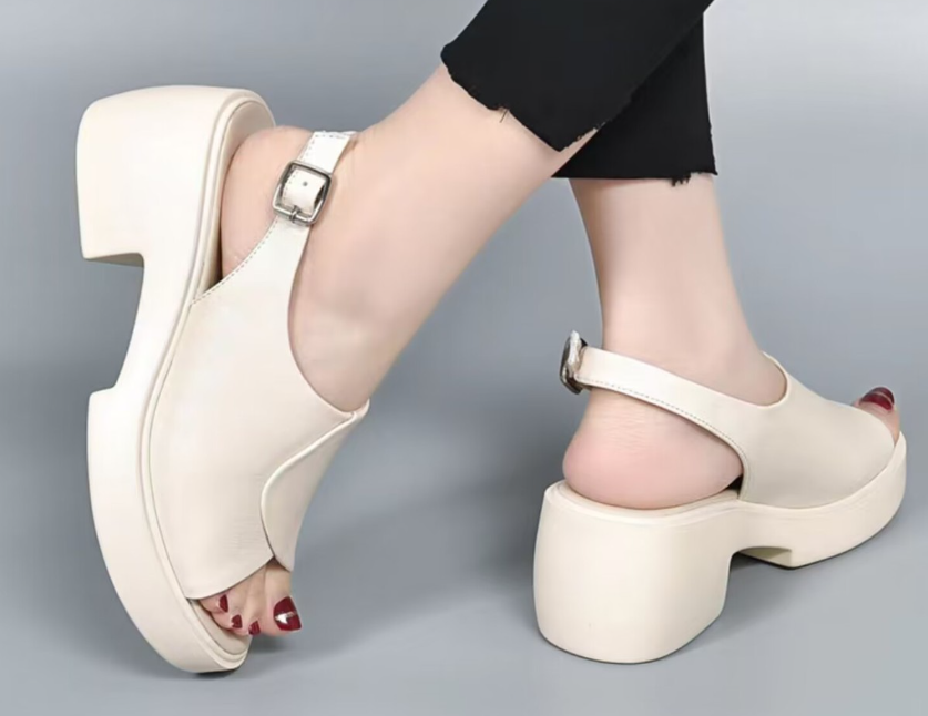 Orthopedic Platform Sandals Image 1