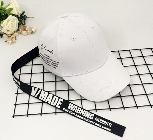 Yellow White Baseball Cap