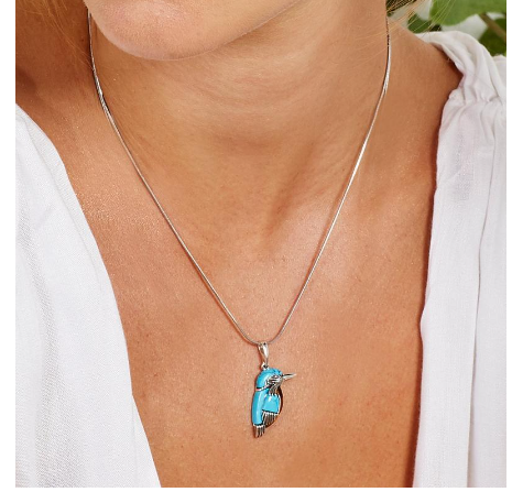 Kingfisher Bird Earrings