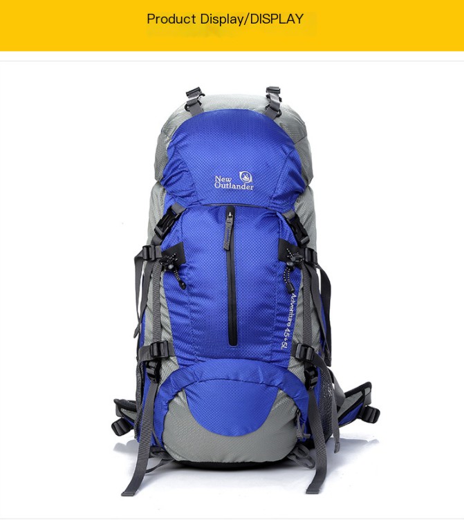 50L Backpack features