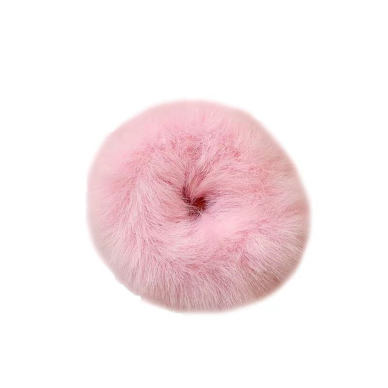 Fluffy Candy Color Hair Circle