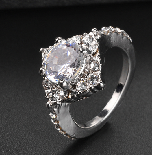 Zirconia Crystal Ring 3