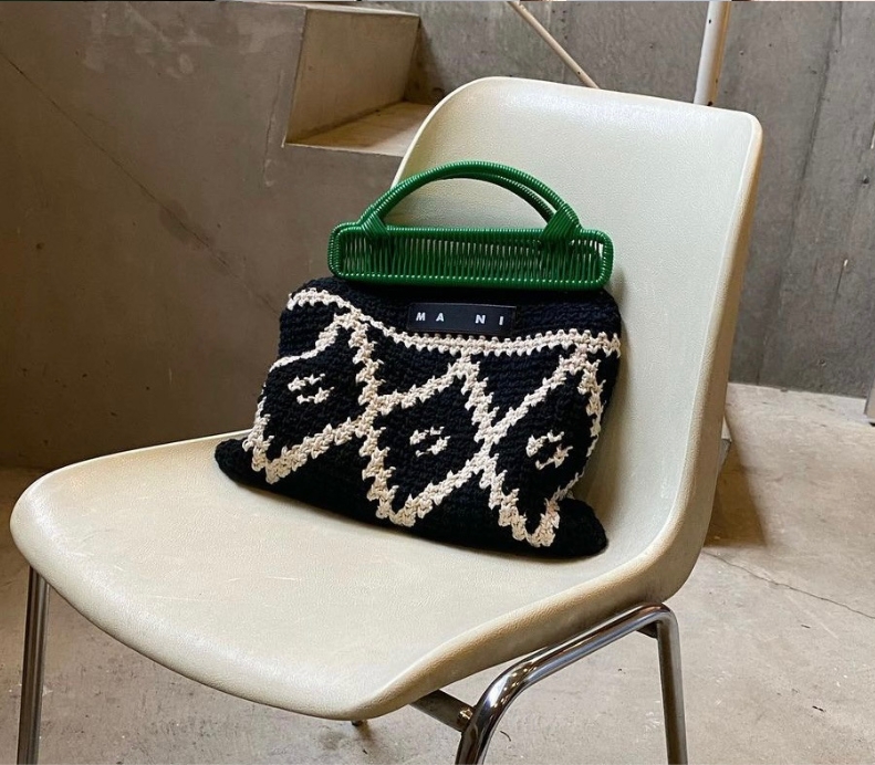 Vintage Crochet Handbag