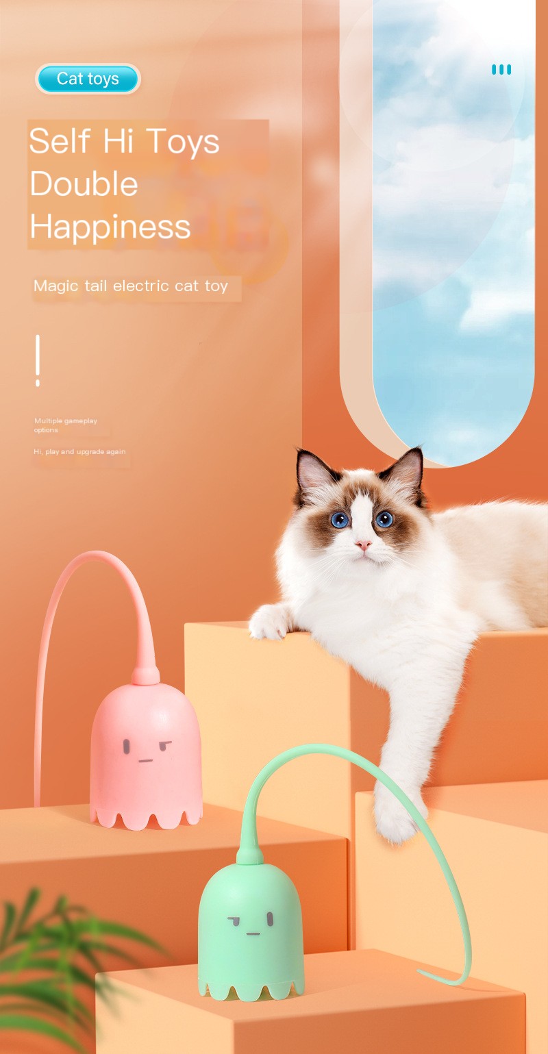 Smart Electric Cat Teaser Toy