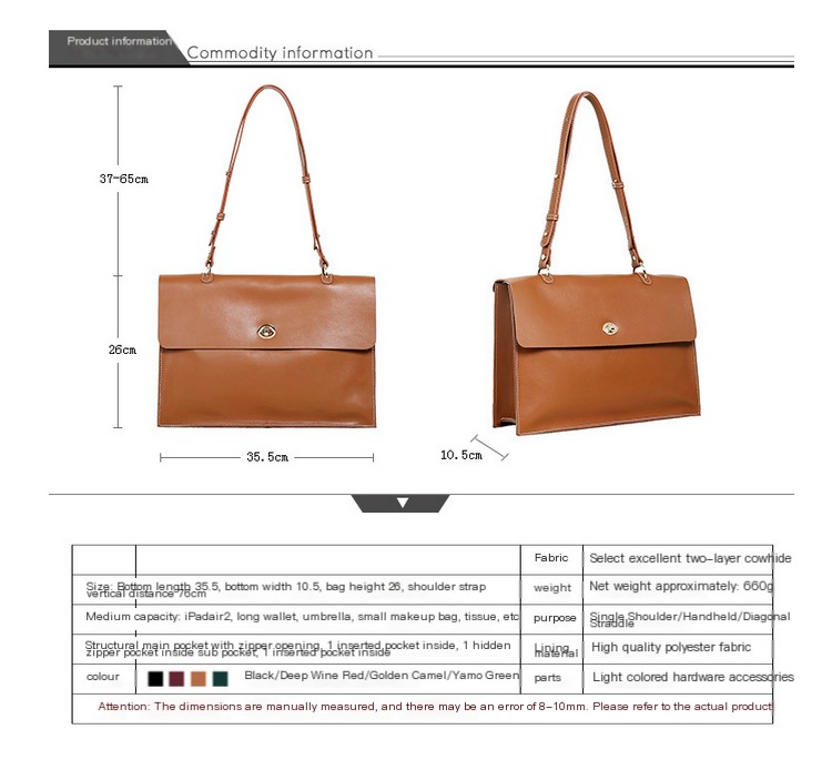 Stylish Briefcase Blue