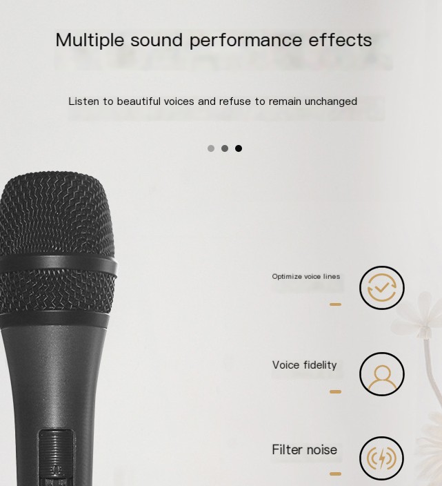 Metal Wired Microphone Image 3
