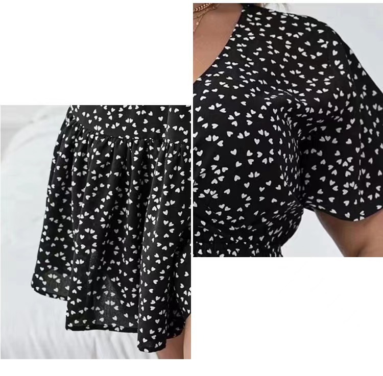 Black Floral Dress