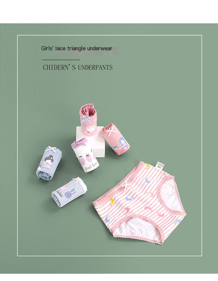 Girls' Cotton Underwear Design 2