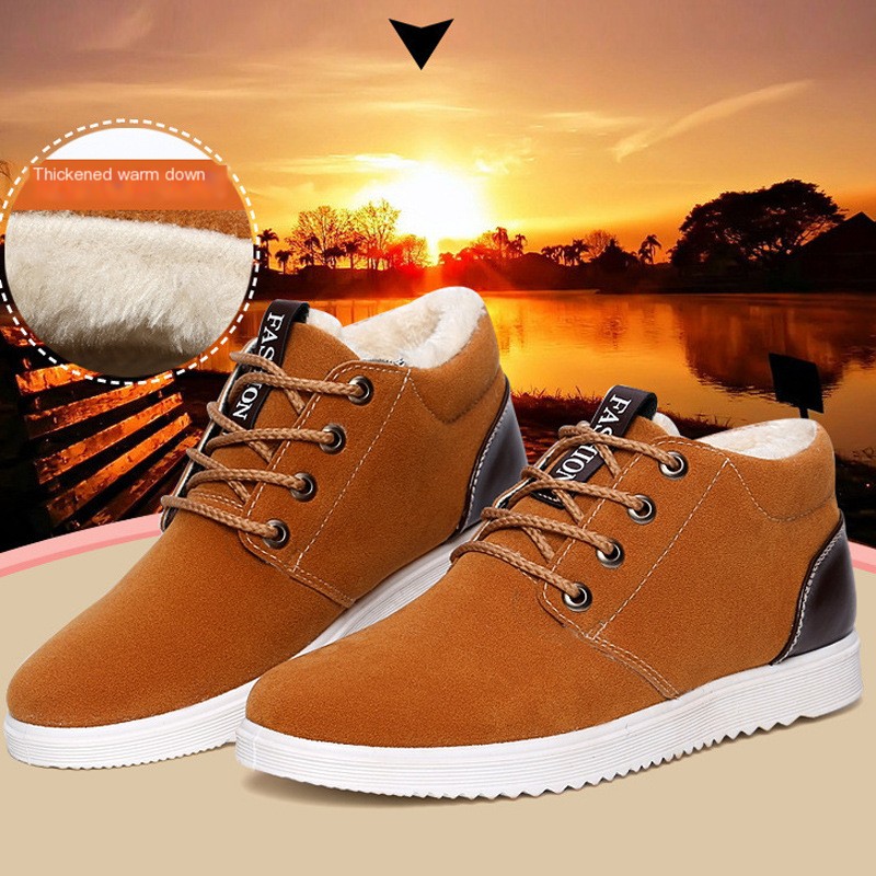Velvet Warm Sports Cotton Shoes 3