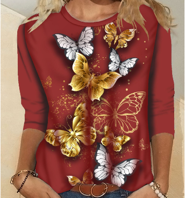 Women's Fashion Printed T-Shirt 3