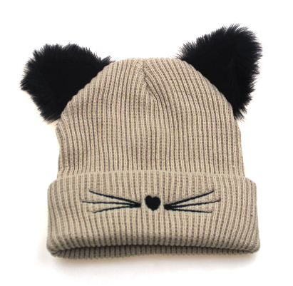 Cat Ear Hat Red Wine