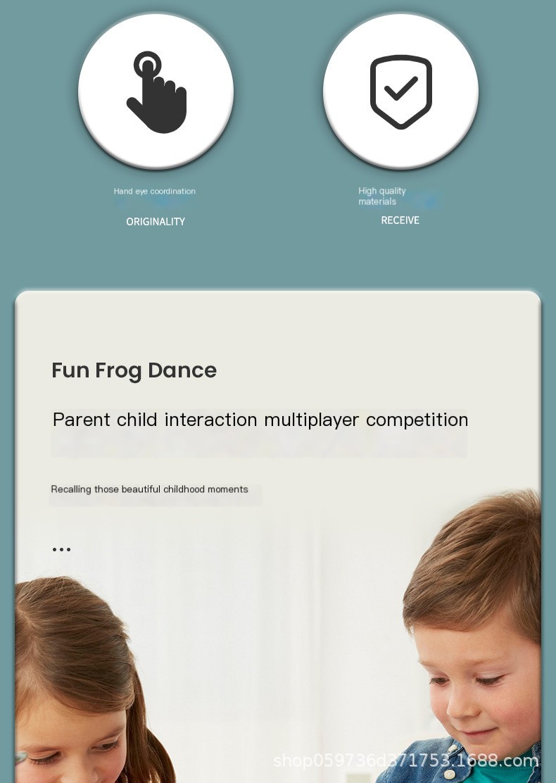 Bouncing Frog Toy